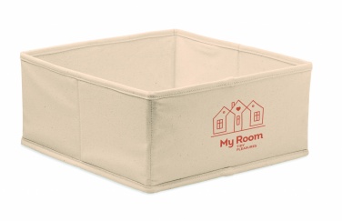 Logo trade promotional giveaways image of: Large storage box 220 gr/m²