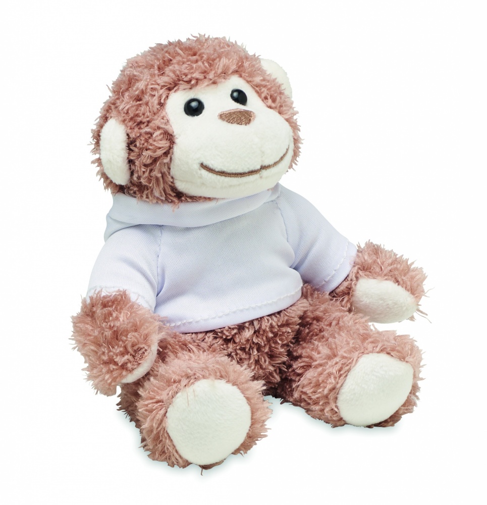 Logo trade corporate gifts image of: Teddy monkey plush