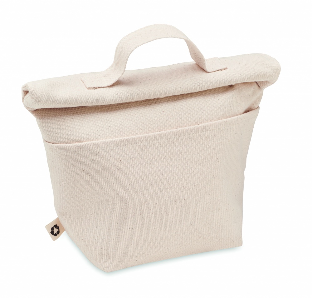 Logo trade promotional item photo of: Recycled cotton cooler bag