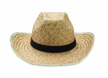 Logo trade promotional product photo of: Natural straw cowboy hat