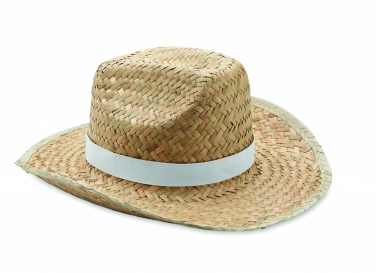 Logotrade promotional item picture of: Natural straw cowboy hat