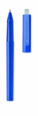 Logo trade promotional gifts picture of: RPET blue gel ink ball pen