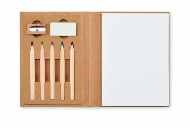 Logotrade corporate gift image of: Kids 60 sheet drawing set