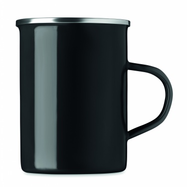 Logotrade advertising product picture of: Metal mug with enamel layer