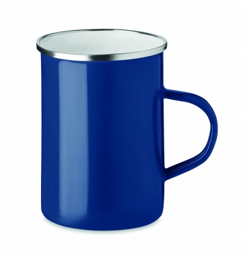 Logo trade corporate gift photo of: Metal mug with enamel layer