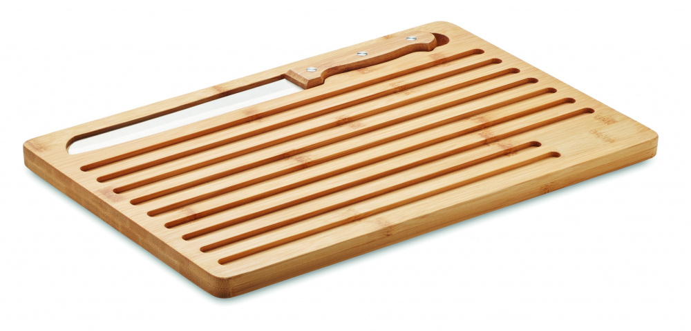 Logotrade business gifts photo of: Bamboo cutting board set