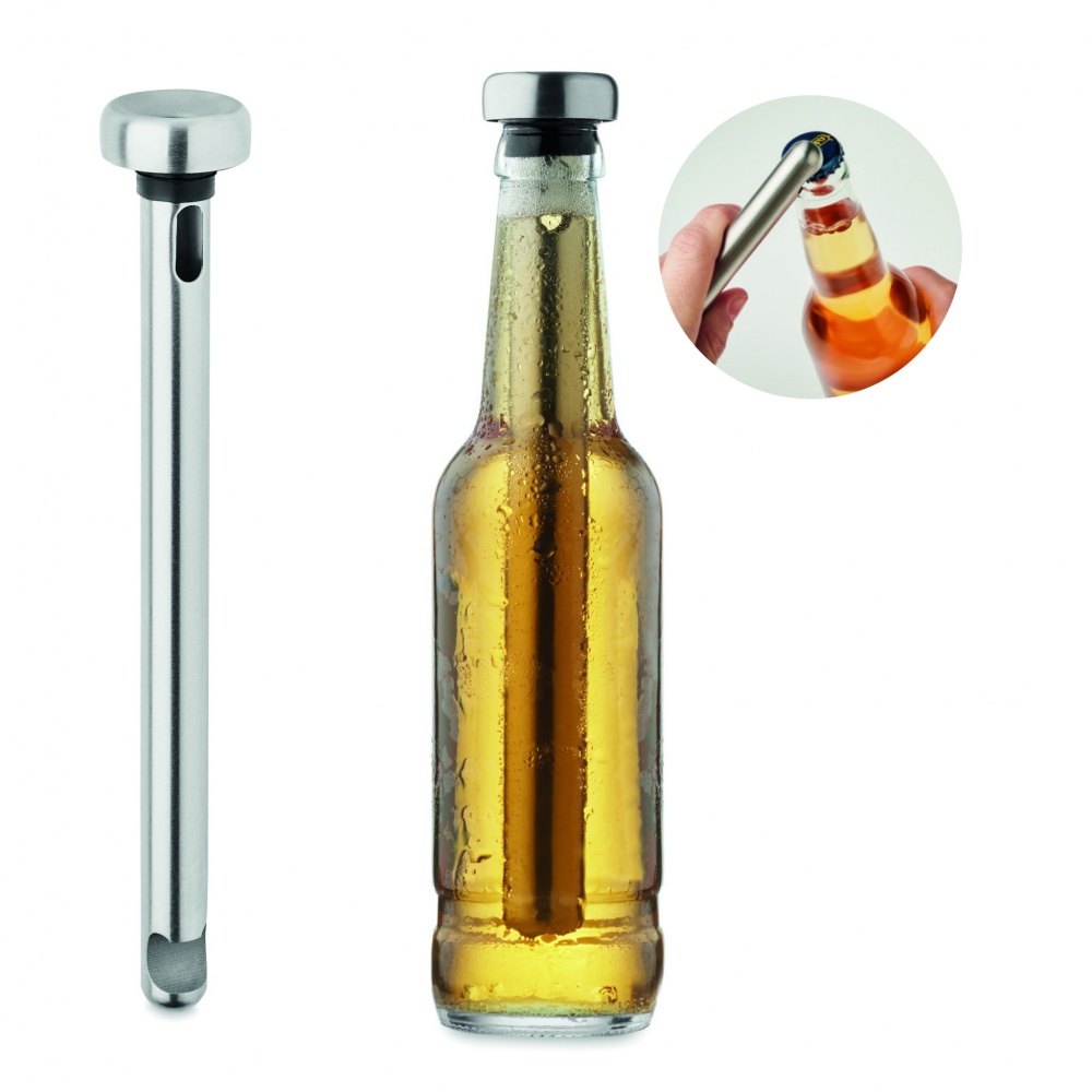 Logo trade promotional items image of: Bottle opener chiller stick