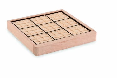 Logotrade promotional merchandise picture of: Wooden sudoku board game