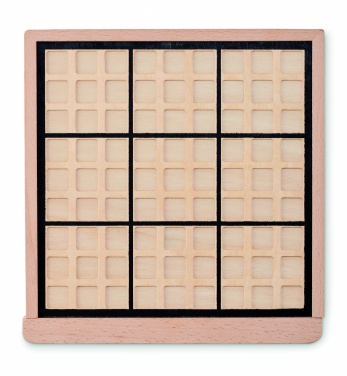 Logotrade promotional giveaway picture of: Wooden sudoku board game