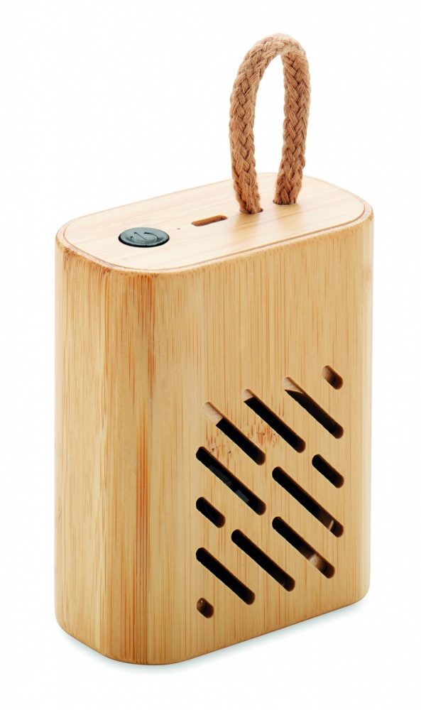 Logotrade corporate gift picture of: 3W Bamboo wireless speaker