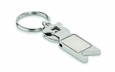 Logo trade promotional items picture of: Euro Token key ring