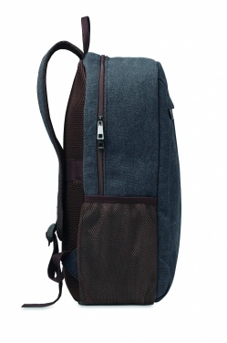 Logo trade promotional giveaways picture of: Laptop backpack in canvas