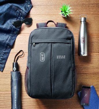 Logo trade corporate gifts picture of: Laptop backpack in canvas