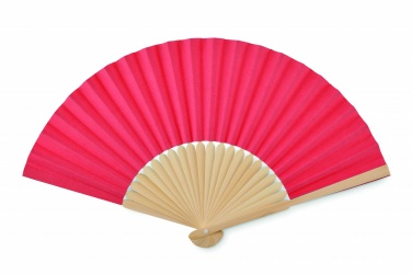 Logo trade corporate gifts image of: Manual hand fan