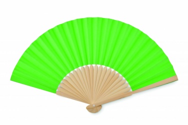 Logo trade promotional items picture of: Manual hand fan