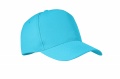 RPET 5 panel baseball cap, Turquoise