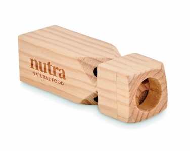 Logo trade promotional items picture of: Wooden train whistle