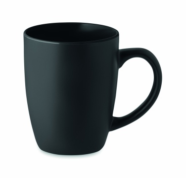 Logo trade promotional giveaway photo of: Two tone ceramic mug 290 ml