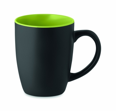 Logo trade promotional gifts image of: Two tone ceramic mug 290 ml