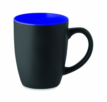 Logo trade business gift photo of: Two tone ceramic mug 290 ml