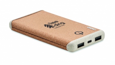 Logo trade promotional merchandise image of: Wireless 10000mAh PowerBank