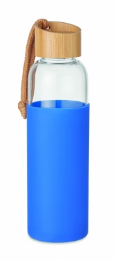 Logo trade promotional item photo of: Glass Bottle 500 ml in pouch