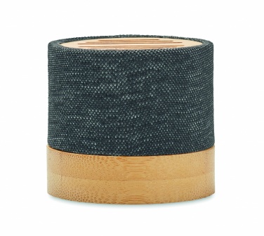 Logotrade promotional giveaways photo of: Bamboo RPET wireless speaker