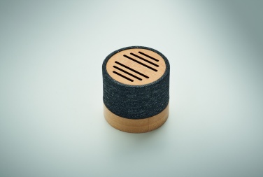 Logotrade promotional gift picture of: Bamboo RPET wireless speaker