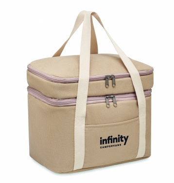 Logotrade corporate gift picture of: Cooler bag canvas 320 gr/m²