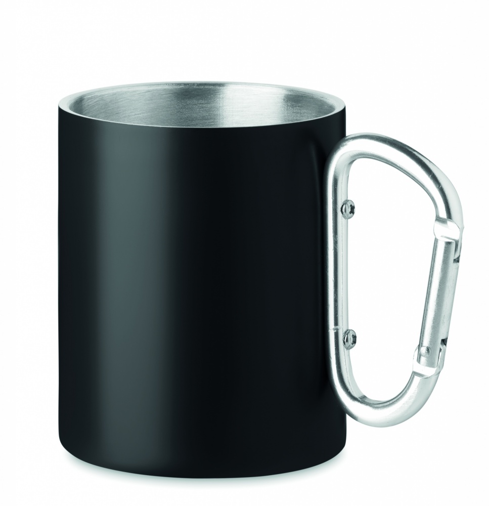 Logo trade promotional item photo of: Double wall metal mug 300 ml