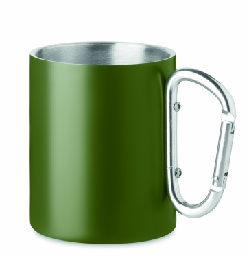 Logo trade promotional products image of: Double wall metal mug 300 ml