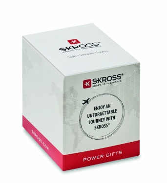 Logo trade promotional giveaways image of: Skross World to Europe USB 12W