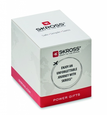 Logo trade promotional item photo of: Skross Euro USB Charger (AC)