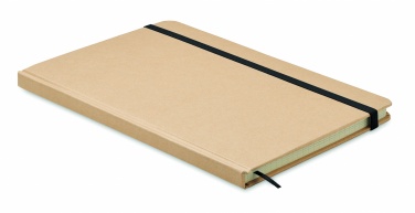 Logo trade promotional products image of: A5 recycled carton notebook