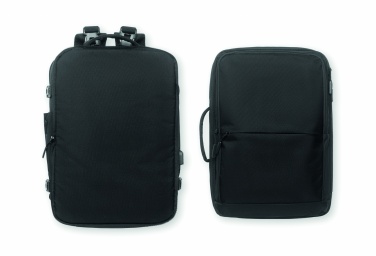 Logo trade business gift photo of: Backpack 600D RPET