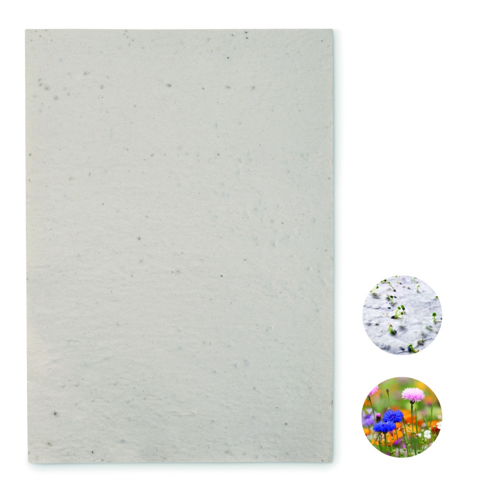 Logotrade promotional merchandise photo of: A4 wildflower seed paper sheet