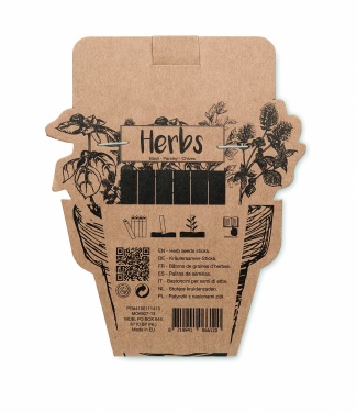 Logo trade promotional gift photo of: Herb seeds sticks