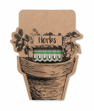 Logo trade promotional gifts image of: Herb seeds sticks