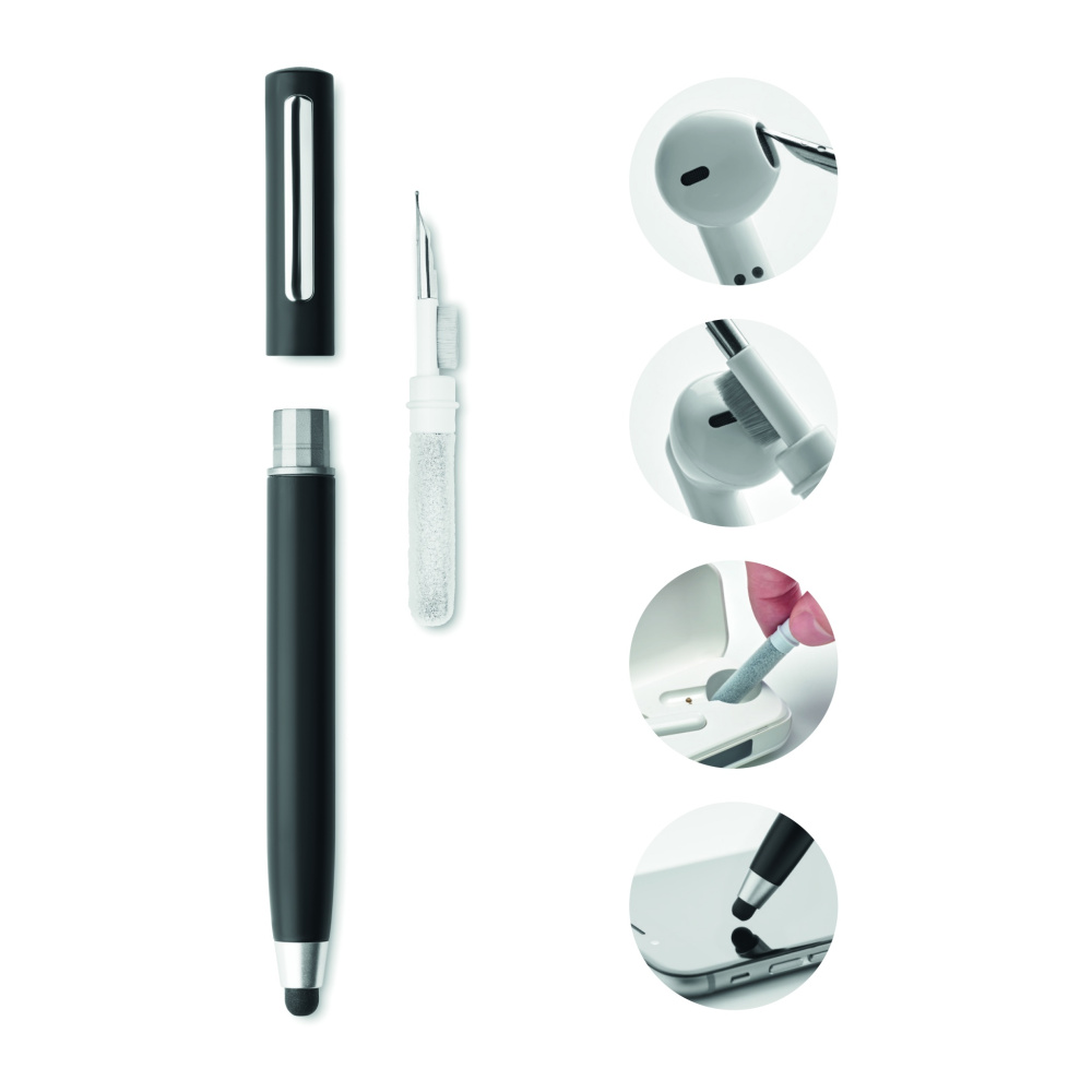 Logo trade promotional gifts picture of: Stylus pen TWS cleanning set