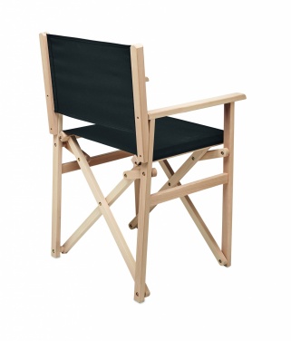 Logotrade promotional products photo of: Foldable wooden beach chair