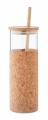 Glass tumbler sleeve 450 ml, Beige