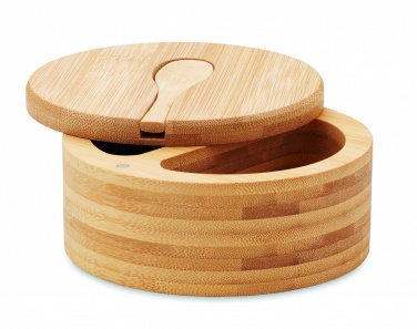 Logo trade business gift photo of: Salt and pepper bamboo box