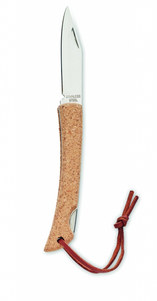 Logotrade promotional gift picture of: Foldable knife with cork