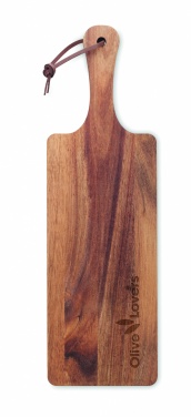 Logo trade promotional items image of: Acacia wood serving board