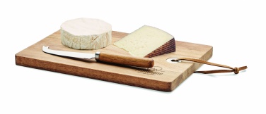 Logo trade promotional products picture of: Acacia wood cheese board set Hannover