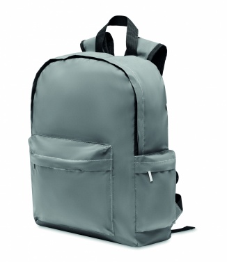 Logo trade promotional giveaways image of: High reflective backpack 190T