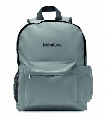 Logo trade promotional gifts image of: High reflective backpack 190T