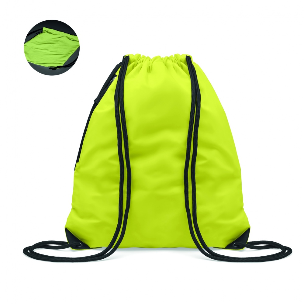 Logotrade promotional gift picture of: Brightning drawstring bag