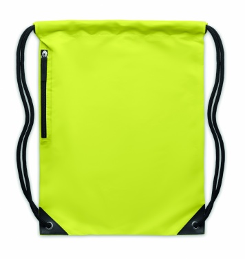 Logo trade promotional giveaways picture of: Brightning drawstring bag