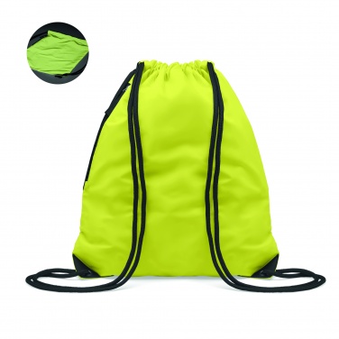 Logo trade promotional items image of: Brightning drawstring bag